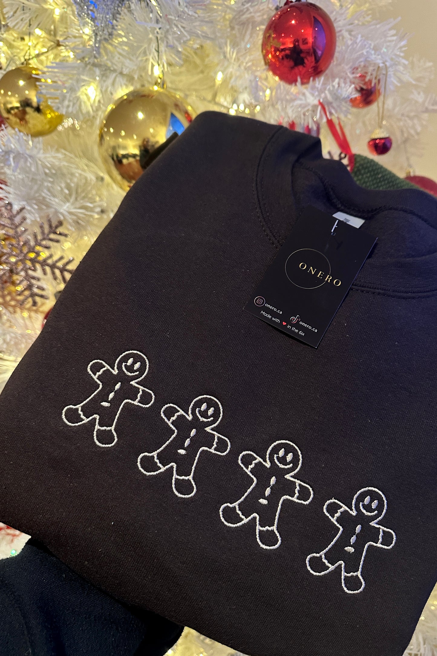 Minimalistic Gingerbread - Embroidered Apparel
