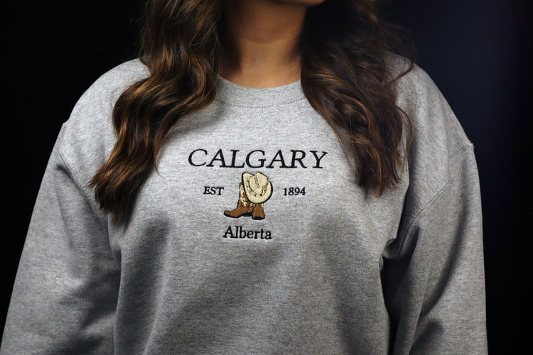 Calgary - Embroidered City Apparel