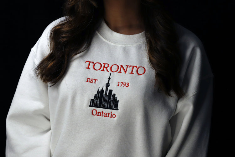 Toronto - Embroidered City Apparel