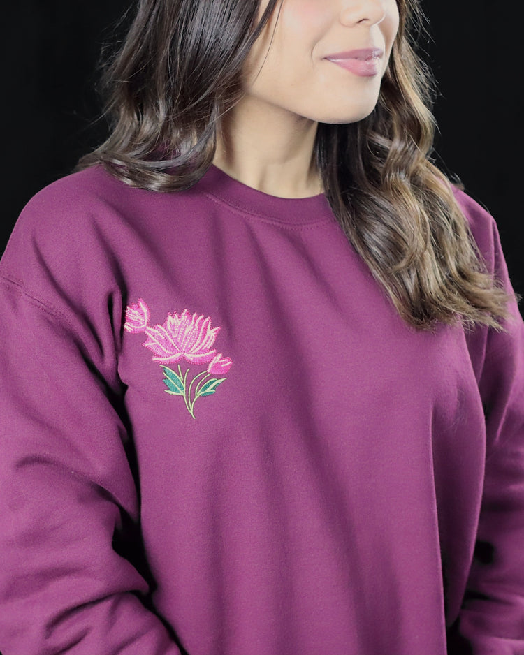 Kamal Mahal Embroidered Crewneck