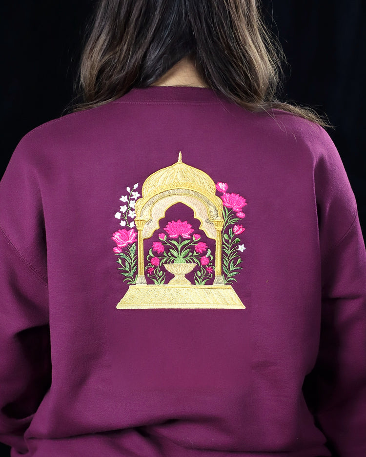 Kamal Mahal Embroidered Crewneck