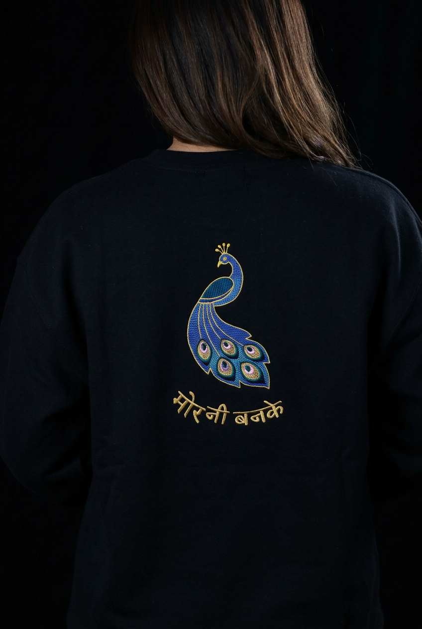 Monsoon Mor Embroidered Crewneck