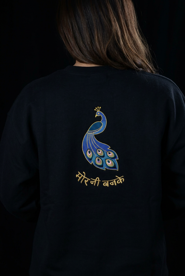 Monsoon Mor Embroidered Crewneck