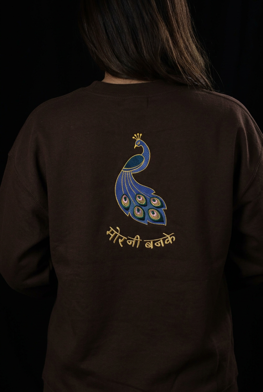 Monsoon Mor Embroidered Crewneck