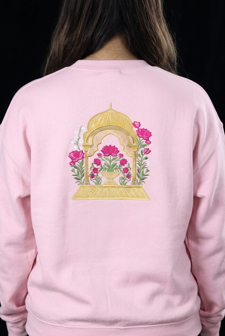 Kamal Mahal Embroidered Crewneck