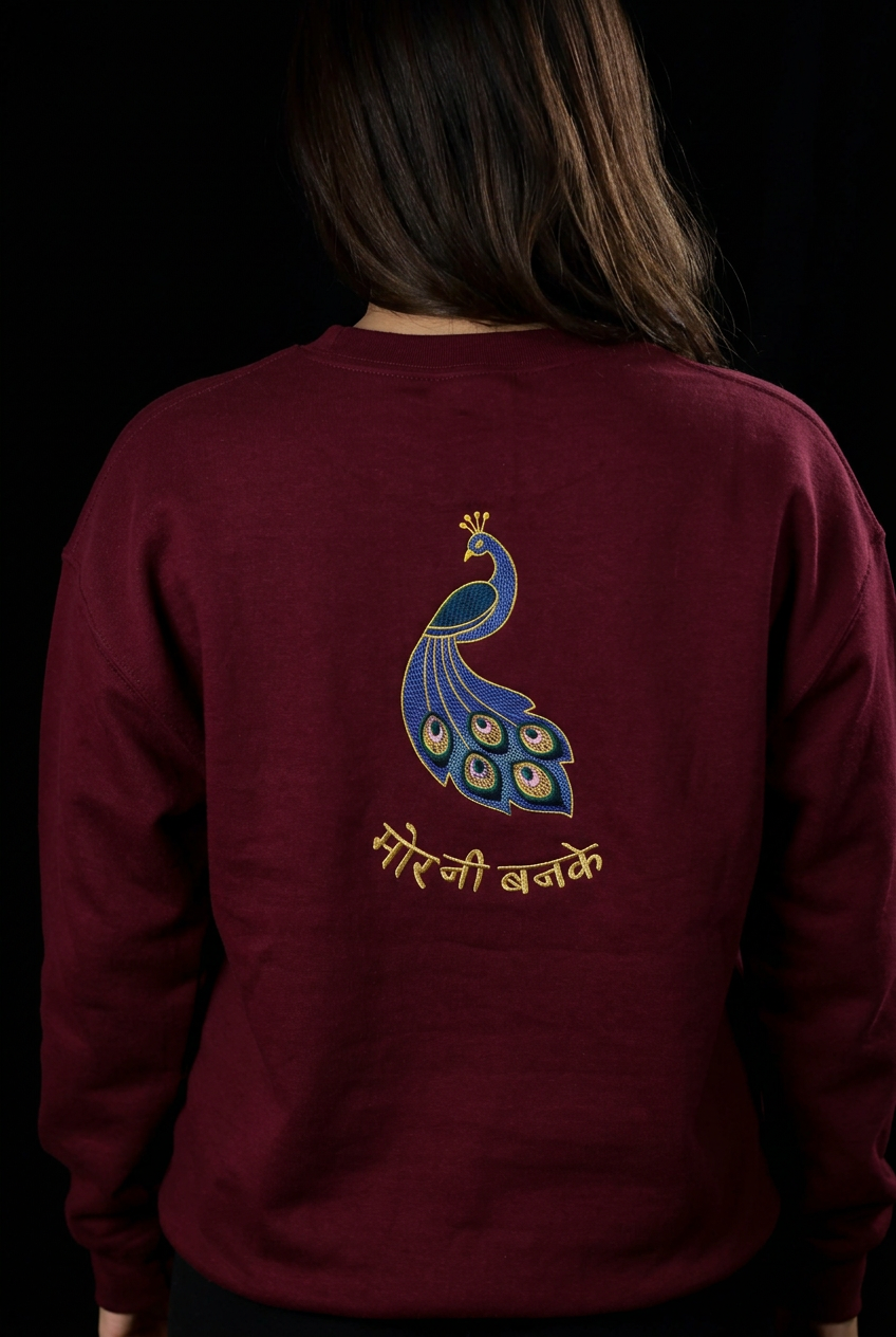 Monsoon Mor Embroidered Crewneck