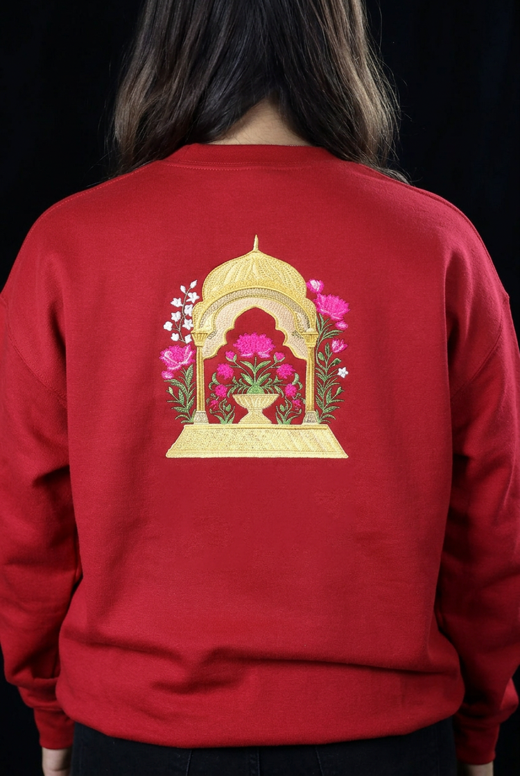 Kamal Mahal Embroidered Crewneck