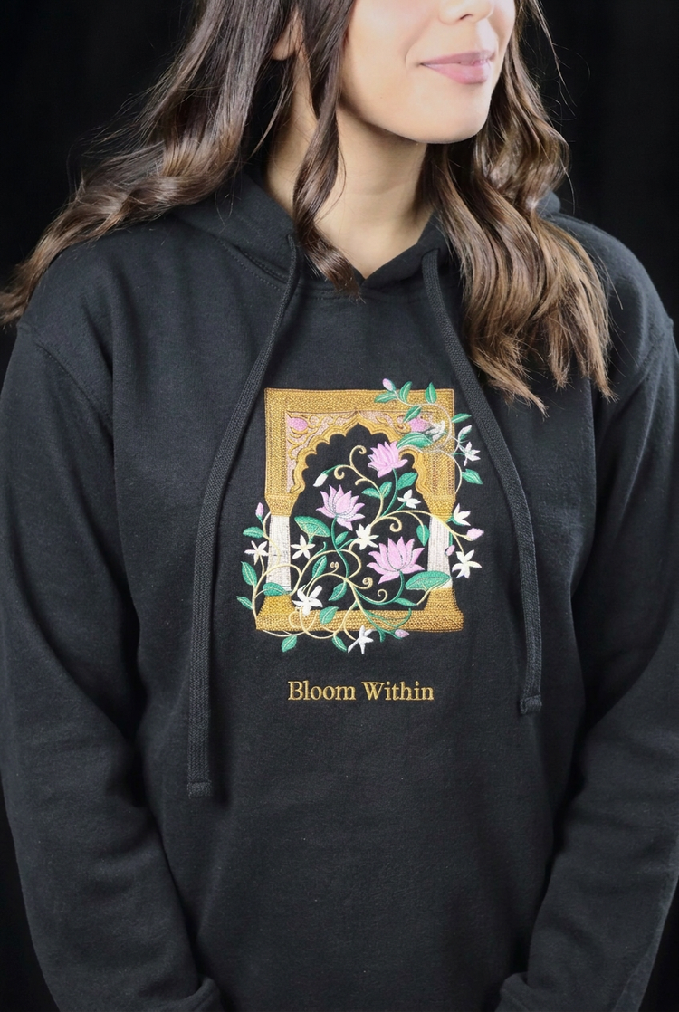 Bloom Within Embroidered Hoodie