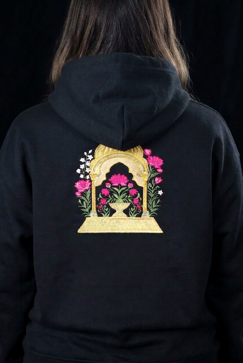 Kamal Mahal Embroidered Hoodie