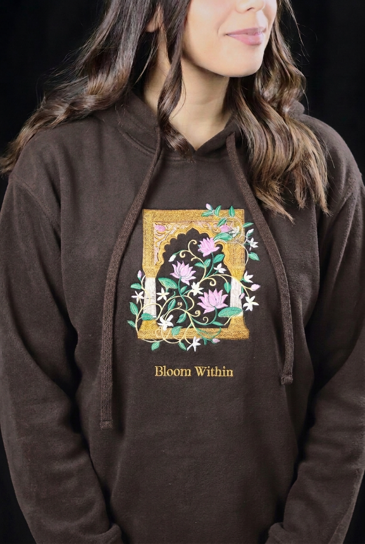 Bloom Within Embroidered Hoodie