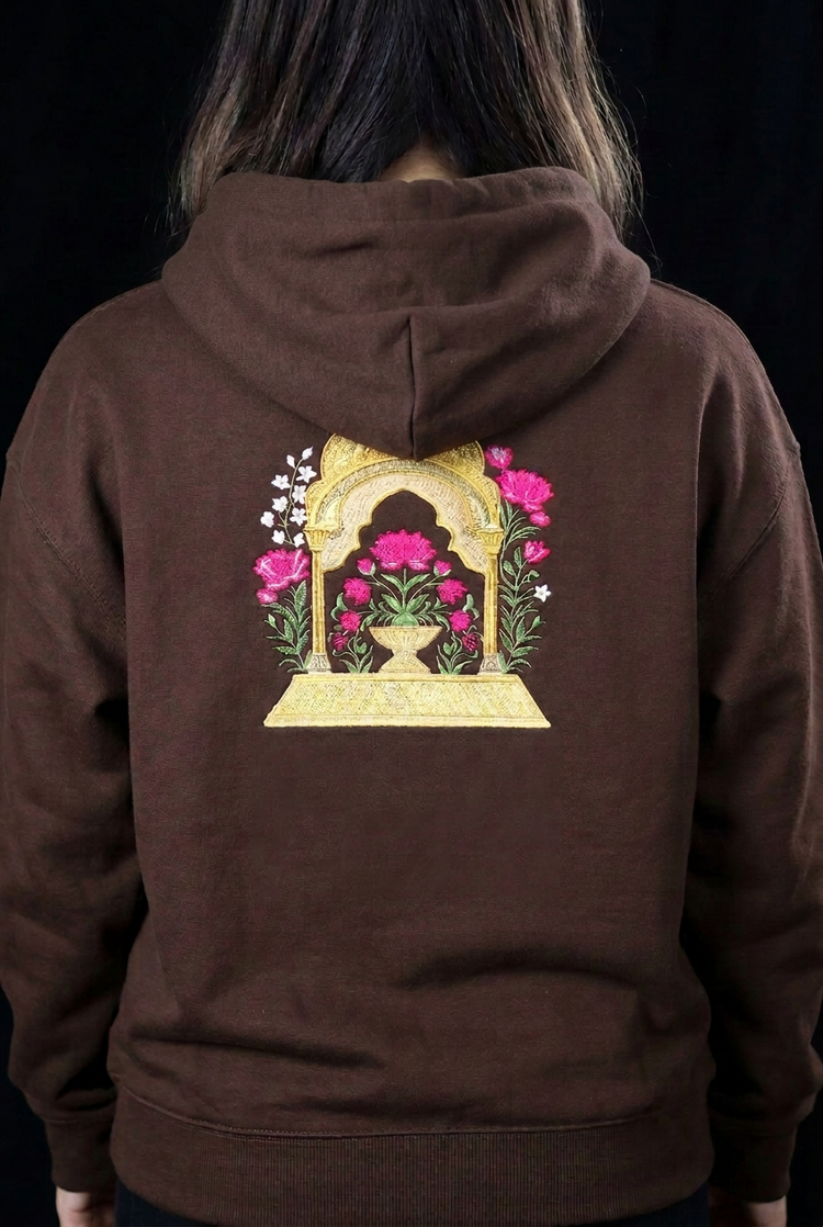 Kamal Mahal Embroidered Hoodie