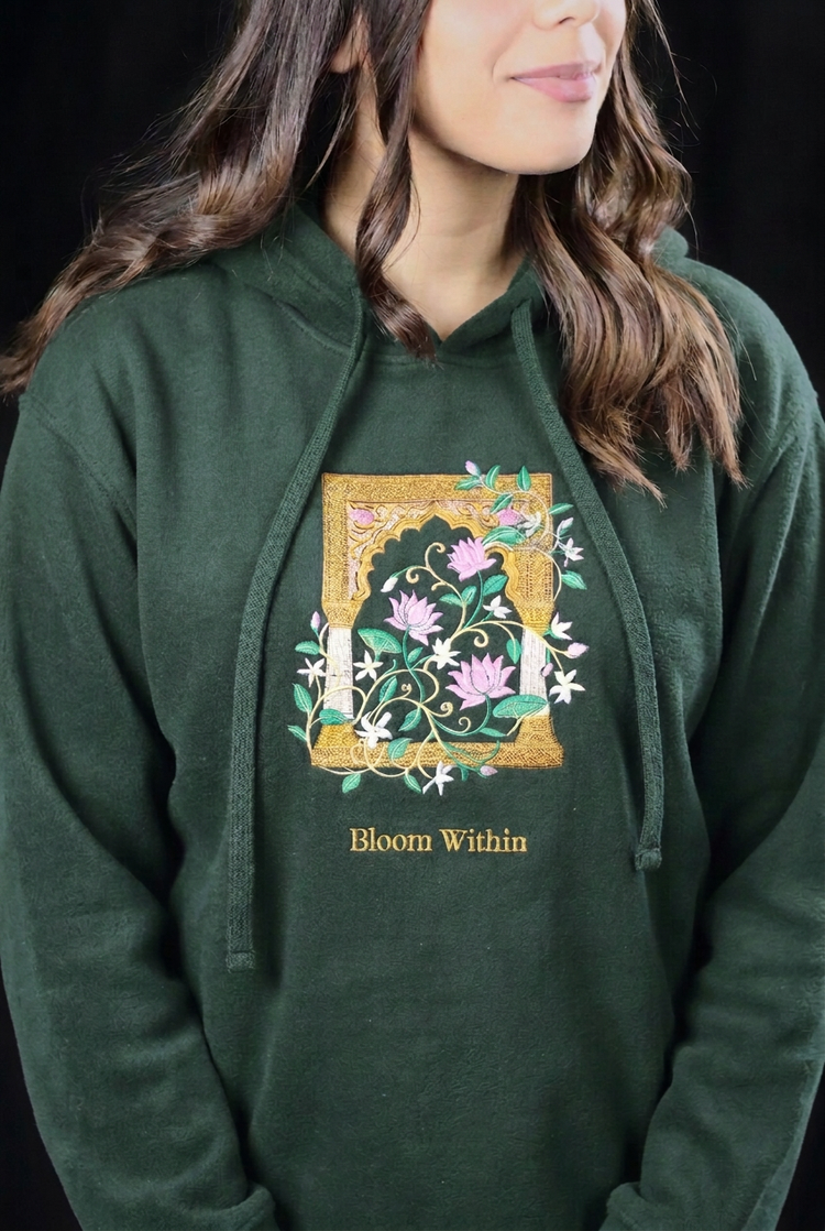 Bloom Within Embroidered Hoodie