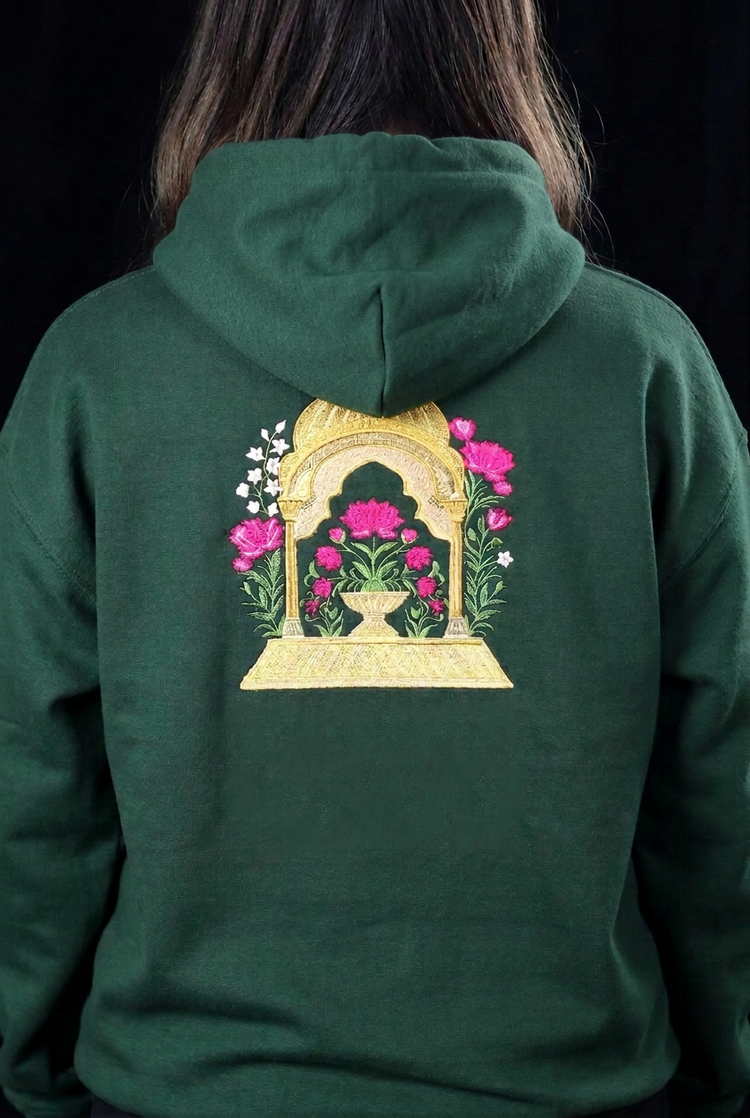 Kamal Mahal Embroidered Hoodie