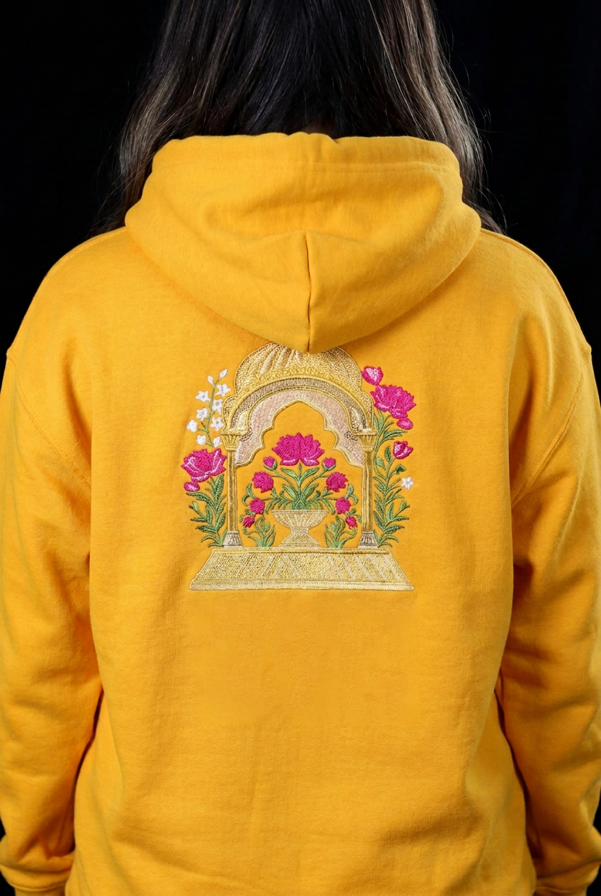 Kamal Mahal Embroidered Hoodie