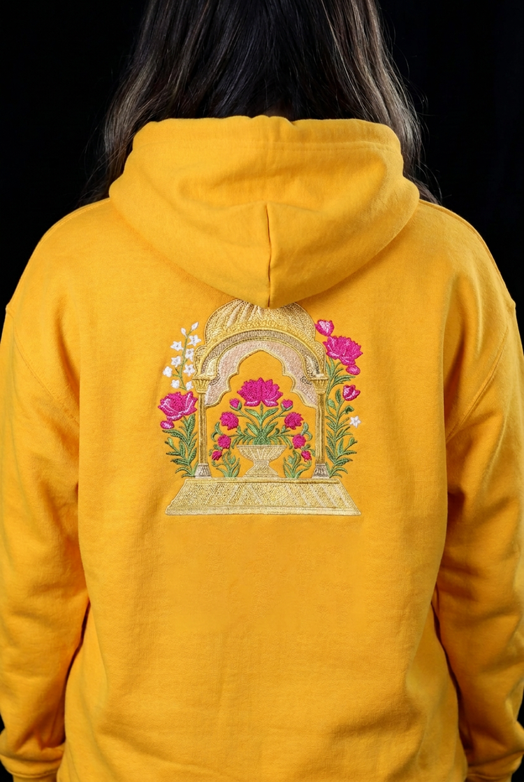 Kamal Mahal Embroidered Hoodie