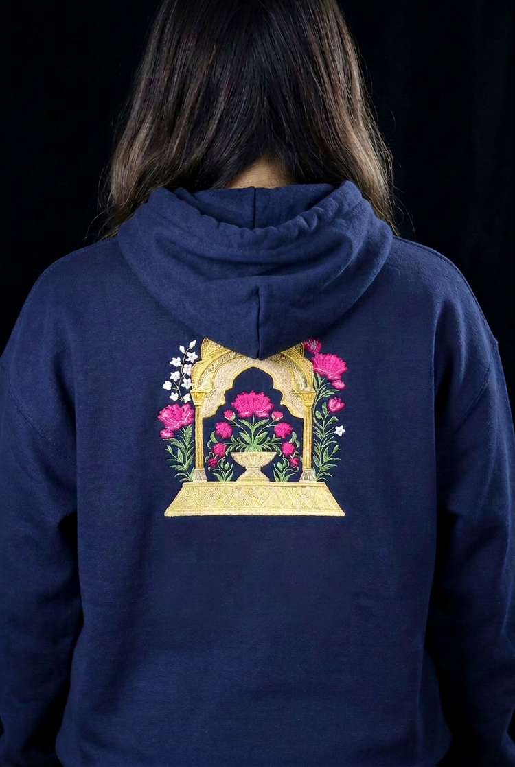 Kamal Mahal Embroidered Hoodie
