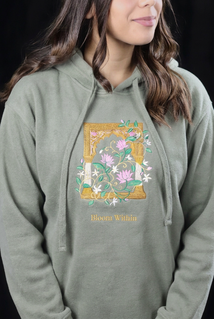 Bloom Within Embroidered Hoodie