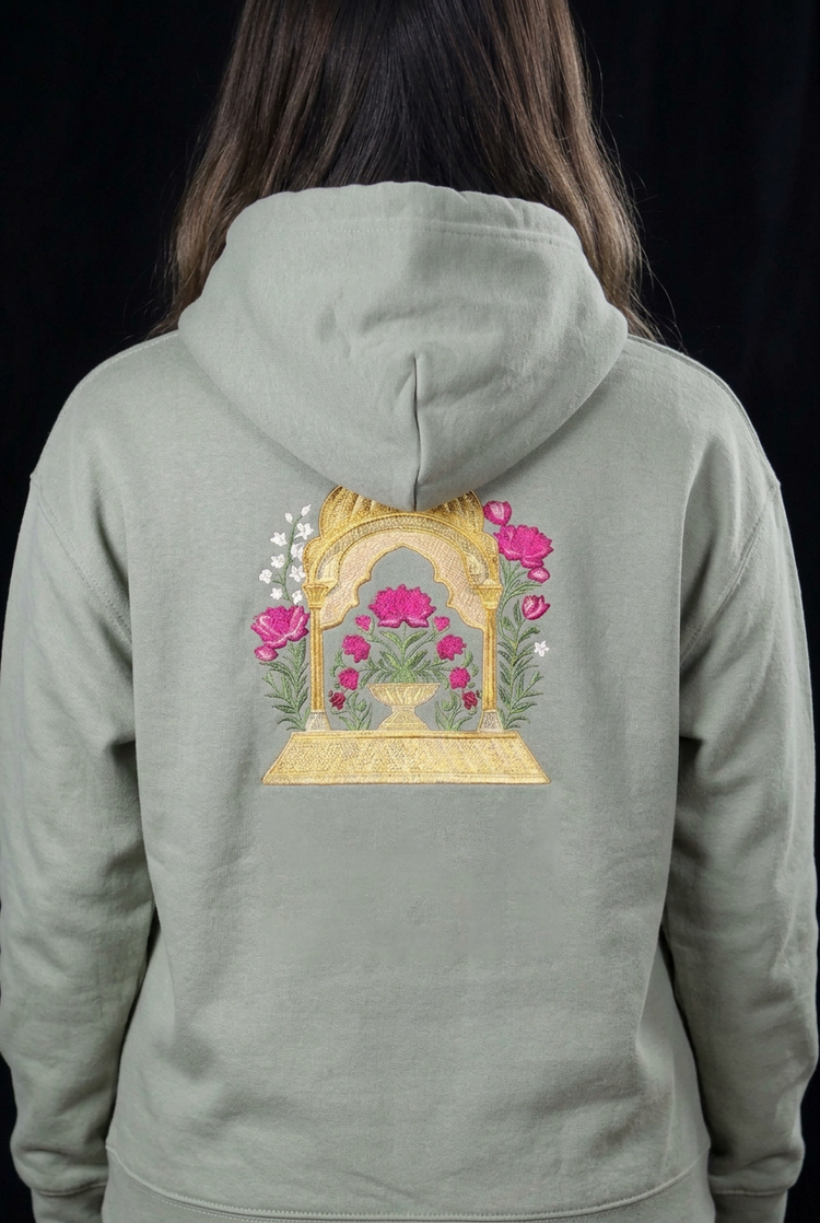 Kamal Mahal Embroidered Hoodie