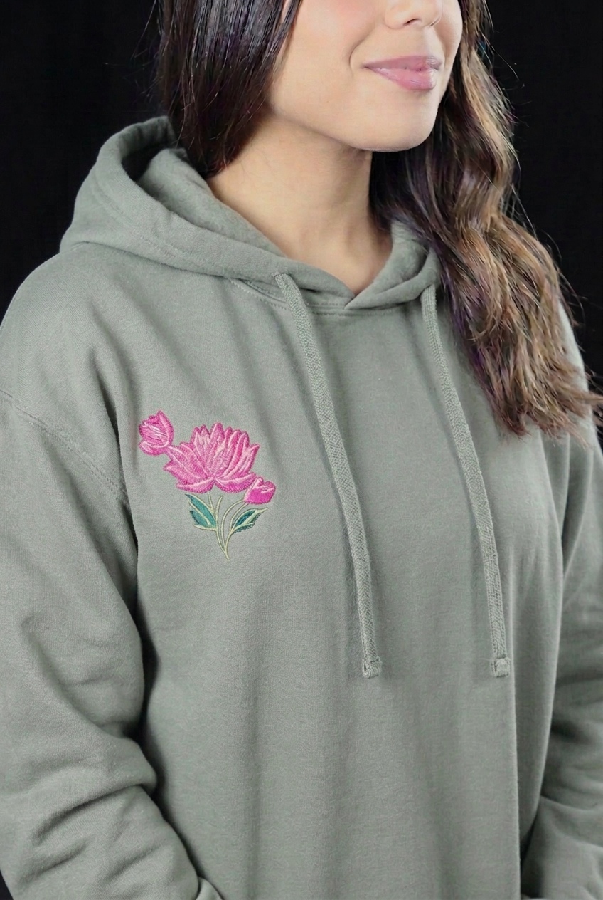 Kamal Mahal Embroidered Hoodie