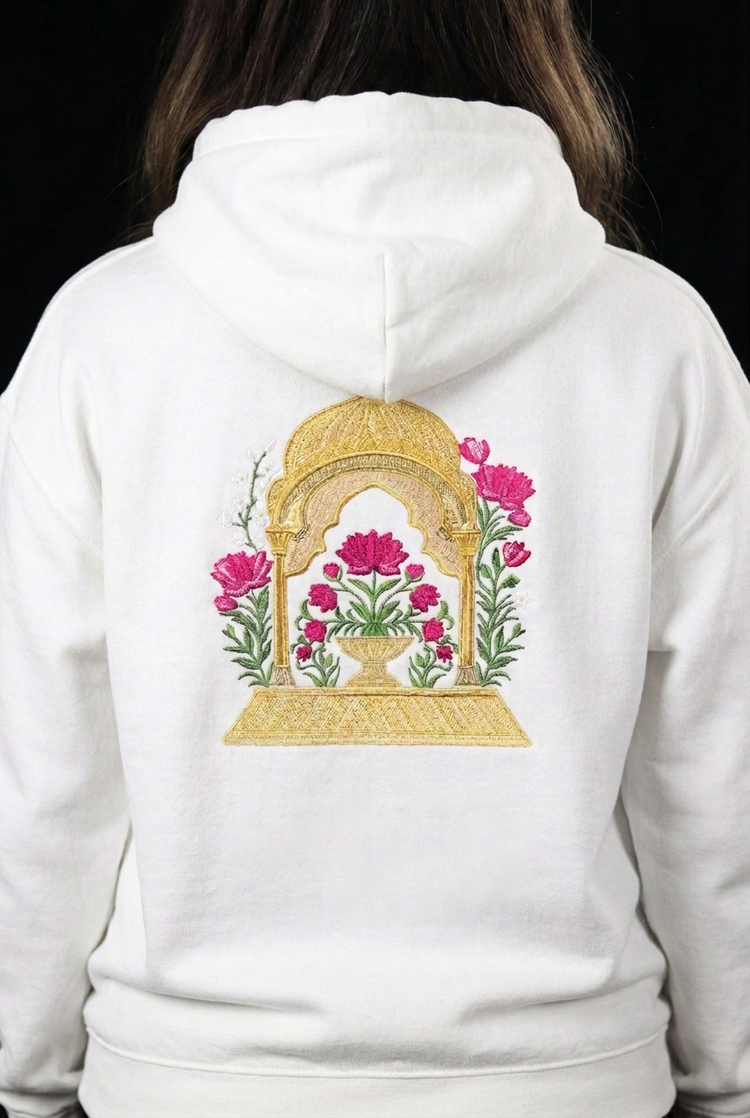 Kamal Mahal Embroidered Hoodie