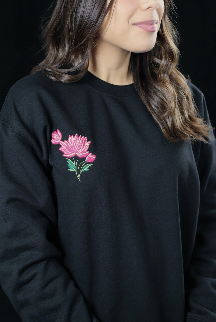 Kamal Mahal Embroidered Crewneck