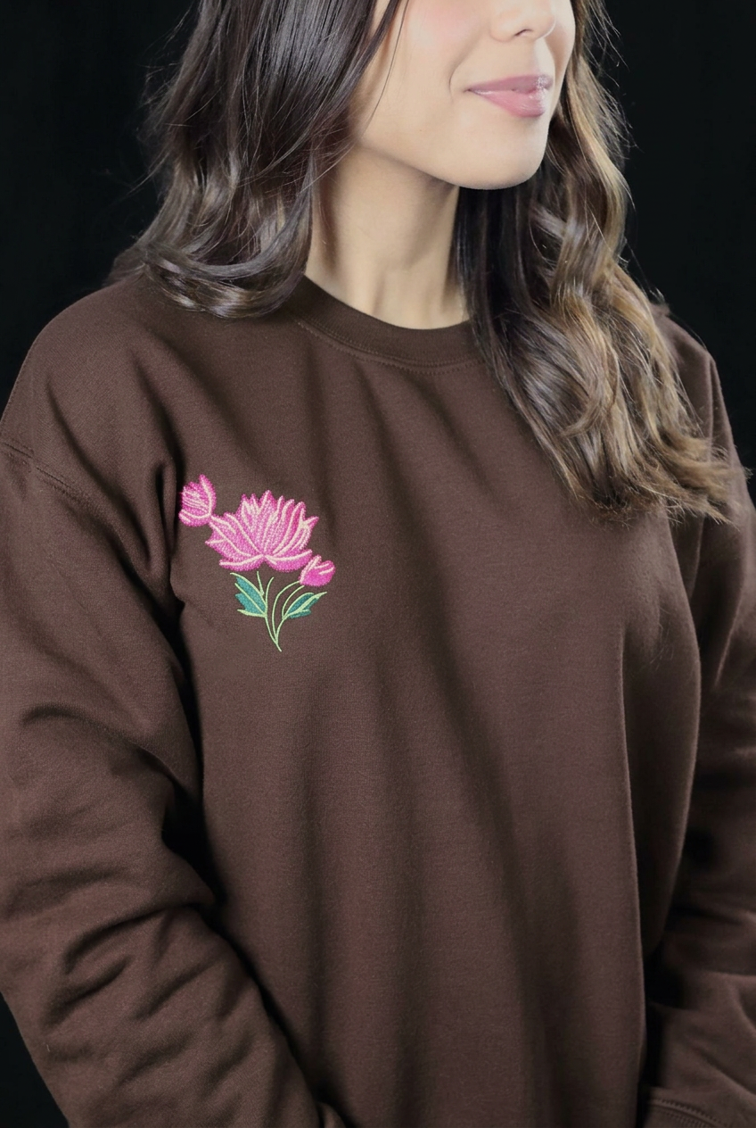 Kamal Mahal Embroidered Crewneck