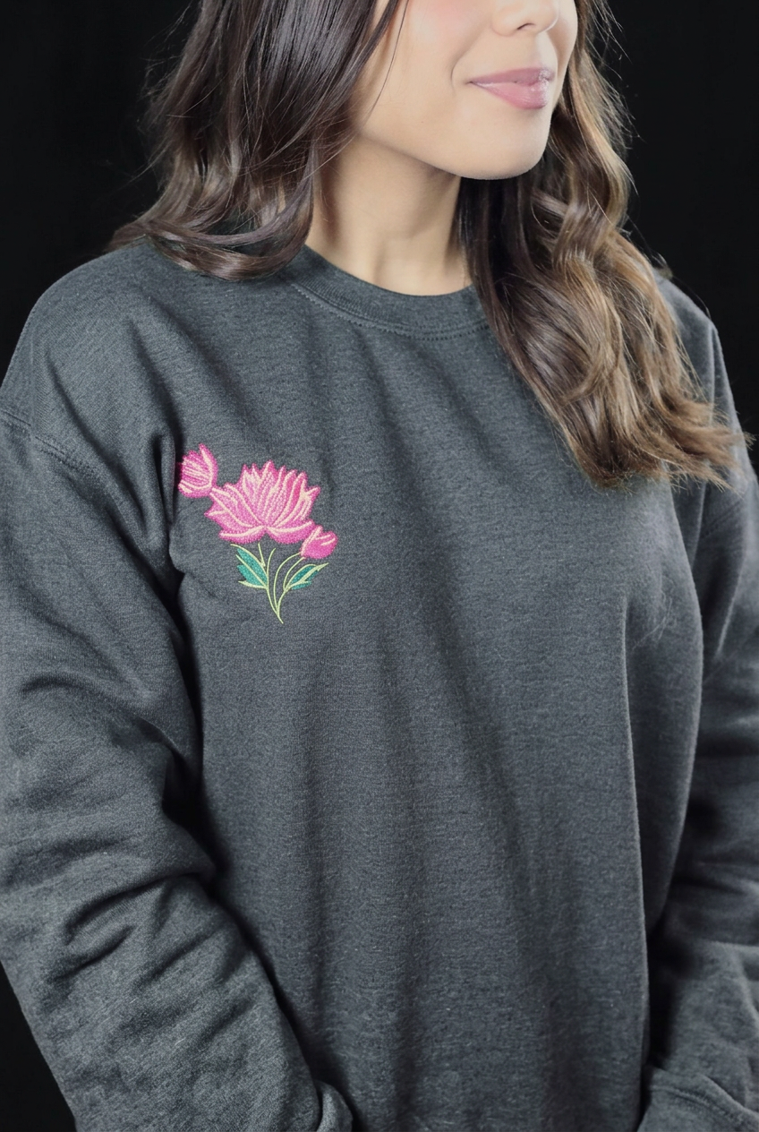 Kamal Mahal Embroidered Crewneck