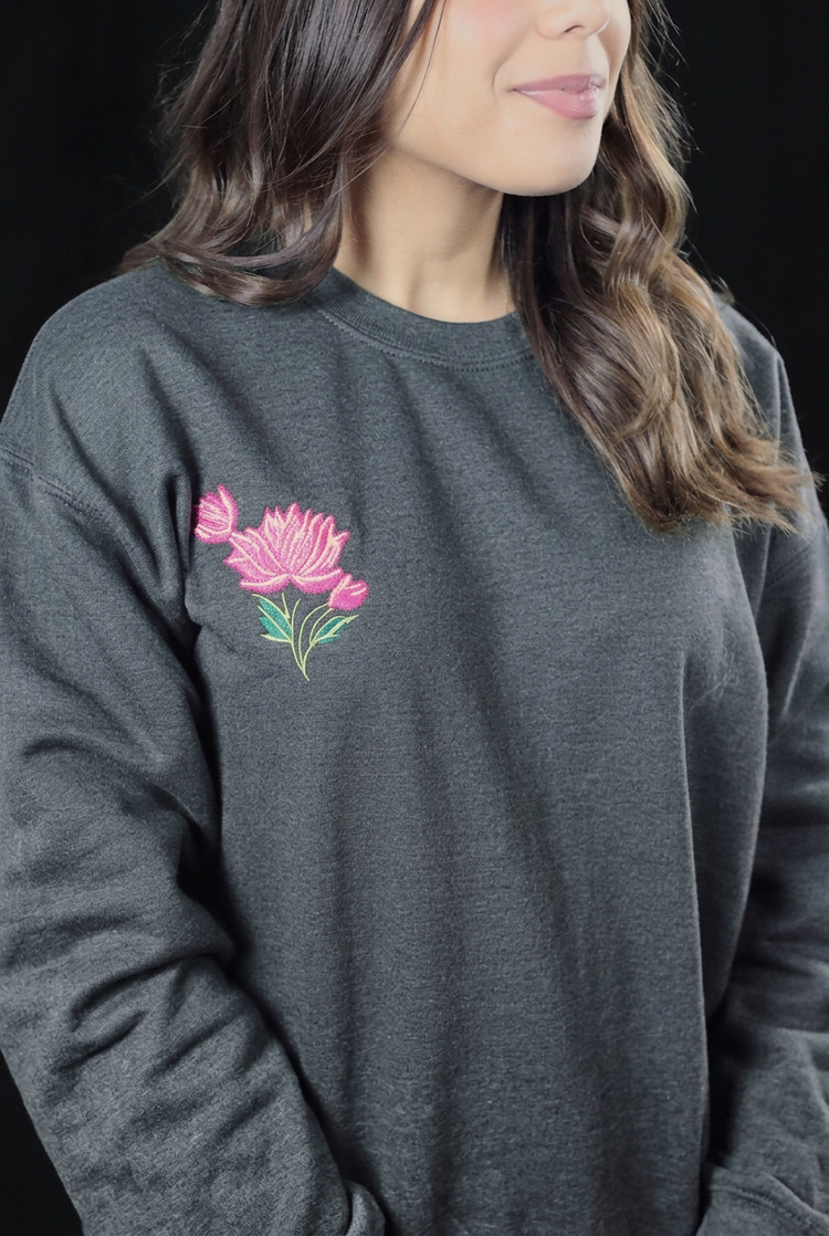 Kamal Mahal Embroidered Crewneck