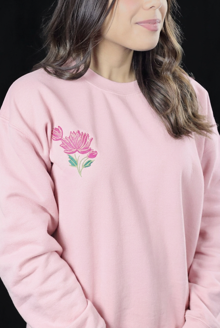Kamal Mahal Embroidered Crewneck