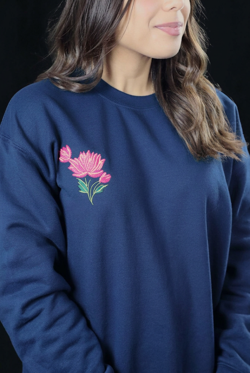 Kamal Mahal Embroidered Crewneck