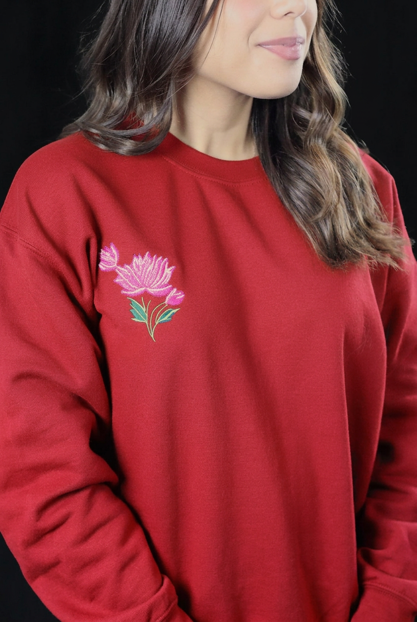 Kamal Mahal Embroidered Crewneck