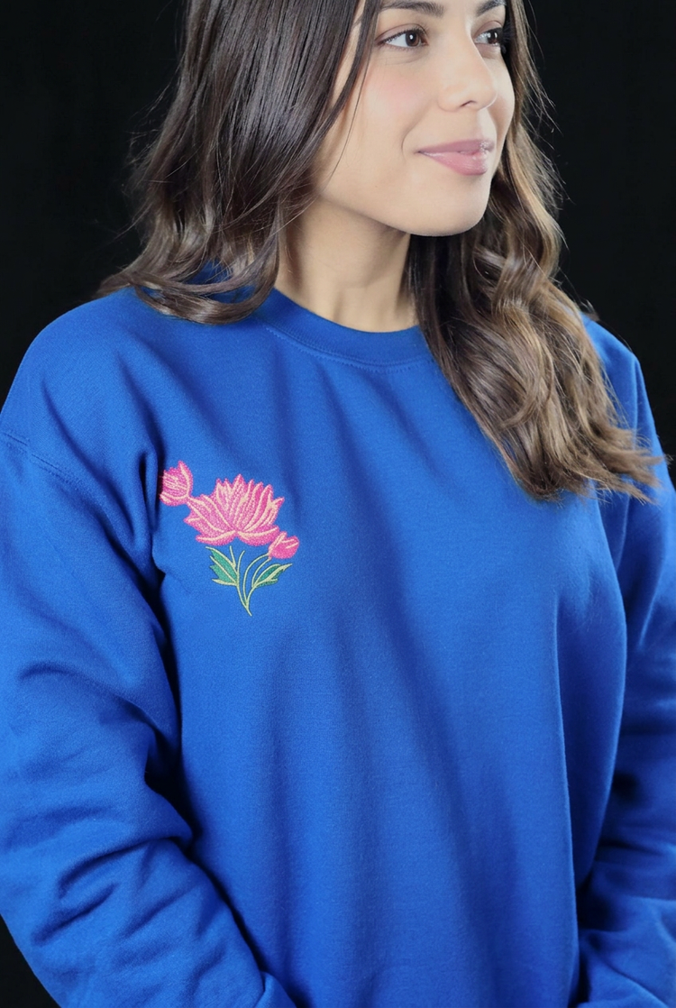 Kamal Mahal Embroidered Crewneck
