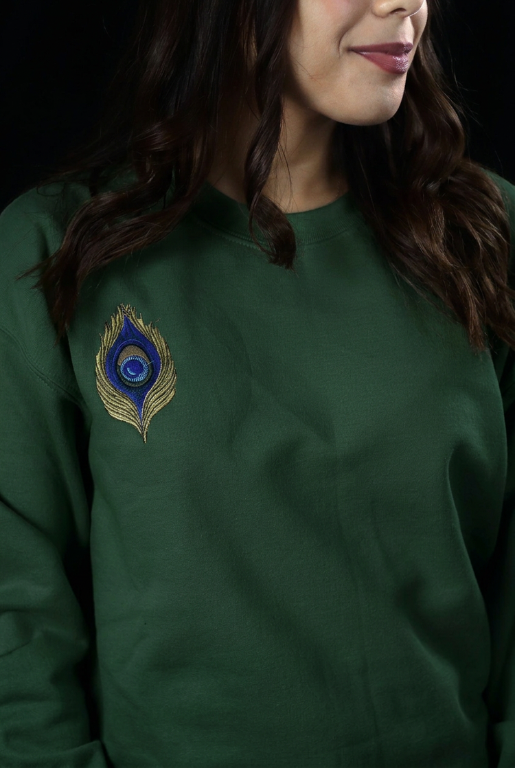 Monsoon Mor Embroidered Crewneck