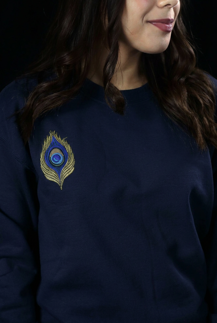 Monsoon Mor Embroidered Crewneck